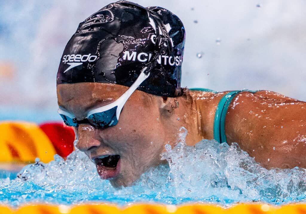Summer McIntosh knackt den letzten Rekord der Hightech-Ära - SWIM.DE